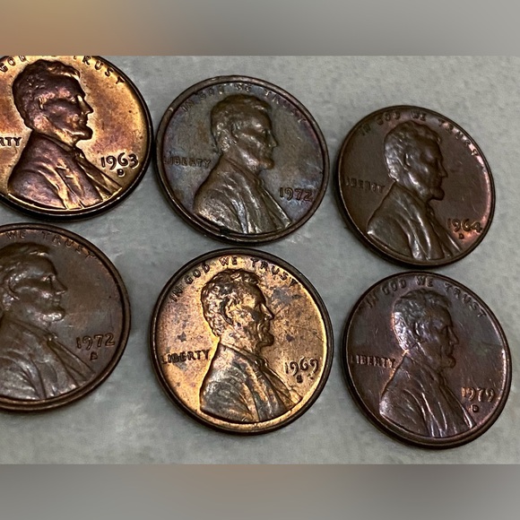 ✨6 Vintage Lincoln Pennies Collection’s ✨ - Picture 6 of 16